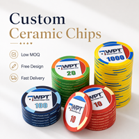 Jetons de poker en céramique personnalisés avec photo, service de personnalisation pour cadeaux d'anniversaire et jeux exclusifs pour les réunions de famille