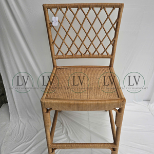 Tabouret de bar haut en rotin écologique style ferme pour îlot de cuisine, restaurant, bar, café – Vente en gros du Vietnam - Product Image 3