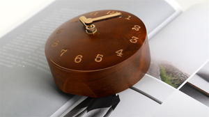 Reloj de Mesa 3D con Esfera de Madera - Product Image 2