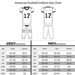 Uniforme de football américain au style unique - Tailles plus grandes, couleurs et logos personnalisés, 100% polyester, haute qualité, service OEM, pour hommes adultes - Product Image 6