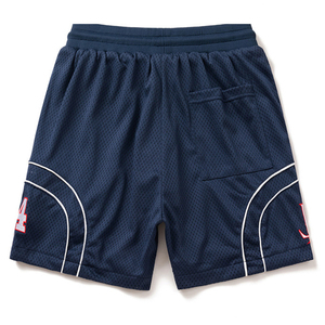 Pantalones Cortos Deportivos de Malla Transpirable con Bordado de Moda, Pantalones Cortos de Baloncesto para Hombre de Secado Rápido - Product Image 2
