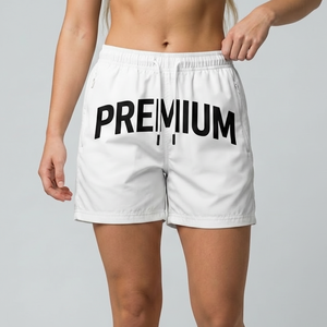 Shorts de sport en nylon personnalisés pour femmes, fabricant de shorts d'entraînement athlétique pour la salle de sport - Product Image 2