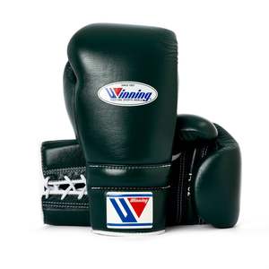 Nouveaux gants de boxe en cuir véritable 100% de haute qualité avec logo personnalisé et lacets - Product Image 1