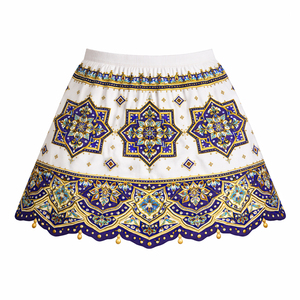 Diseño Personalizado de Estampado Polinesio para Mujer, Estilo Islas del Pacífico, Cintura Micronesiana, Casual, Bordado - Product Image 2