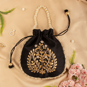 Sacs cadeaux de mariage en coton écologique brodés, créatifs, avec fermeture à rabat, capacité personnalisée, sacs à main de mariage tendance, vente en gros - Product Image 2