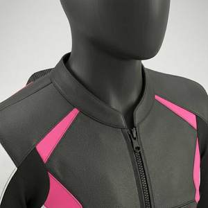Blouson de moto en cuir unisexe grande taille, imprimé et personnalisé, homologué CE, imperméable et respirant, idéal pour la course estivale - Product Image 4