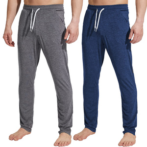 Qualité supérieure de l'usine directe hommes 100% qualité d'exportation Gym Joggers pantalons de survêtement décontractés avec cordon de serrage confortable fait - Product Image 1