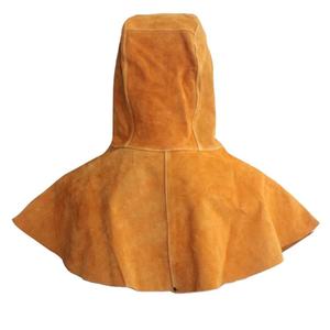 Manga de soldadura de cuero amarilla, ropa de protección laboral, ropa de seguridad para soldar, ropa de trabajo protectora - Product Image 3