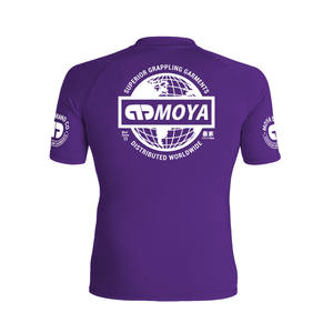 Rashguard MMA Unisexe à Manches Courtes, Imprimé par Transfert Thermique, T-shirt de Compression Respirant et Écologique pour Surf et BJJ, Séchage Rapide, Vente en Gros - Product Image 6