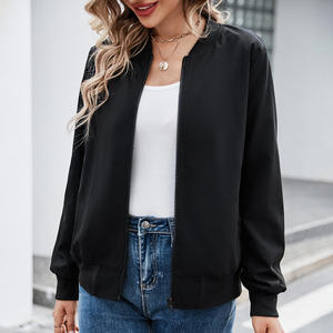 Blouson Bomber Femme Personnalisable pour le Marché Global – Broderie, Imperméable, Tissu Mémoire, Fermeture Éclair – Vêtement d'extérieur pour Marquage de Logo - Product Image 4
