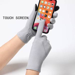 Guantes de Ciclismo para Exteriores, Antideslizantes, Cálidos, Impermeables, con Forro Polar, Pantalla Táctil, Transpirables, Unisex, Medios Dedos, Cierre con Cordón, Cuero - Product Image 3