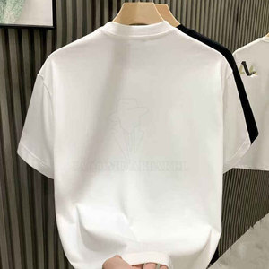 เสื้อยืดผู้ชายสไตล์เรียบหรูประดับเพชร คุณภาพพรีเมียม ผลิตจากวัสดุทนทานและน้ำหนักเบา ใส่สบายตลอดวัน - Product Image 2