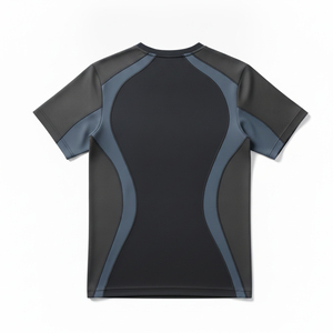 Camiseta de Compresión para Hombre de Marca Privada, Camiseta Deportiva Transpirable, Camiseta Deportiva para Gimnasio, Entrenamiento, Fitness, Camiseta Deportiva de Capa Base - Product Image 2