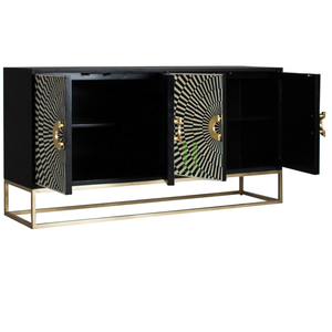 HNH Craft Table console moderne en incrustation de nacre Table basse en incrustation de nacre faite à la main Buffet en incrustation de nacre - Product Image 2