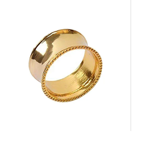 Anneaux de serviette en laiton abordables pour la décoration de mariage – Meilleurs prix - Product Image 5