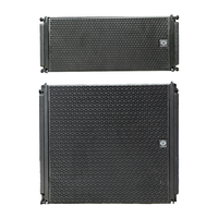 Haut-parleur Line Array Mono Extérieur Étanche en Bois LS3 de Haute Qualité, Impédance 8 Ohms, Garantie 3 Ans, Série KSL, 700W