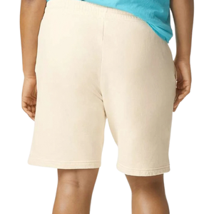 Shorts en molleton pour hommes, taille élastique, cordon de serrage, poches latérales, coupe décontractée, ourlet ouvert, vente en gros personnalisée, fabricant OEM, fournisseur XL - Product Image 4