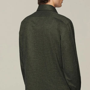 Elegant Long Sleeve Casual Shirt With Refined Collar Structure And Clean Front Finish Made From High Quality Fabric For Men 2026 - Product Image 5