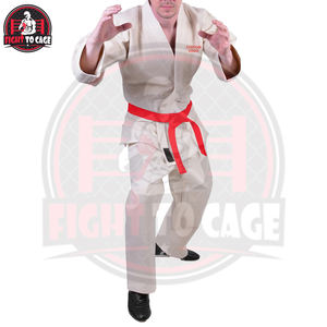 Traje de Judo de Alta Resistencia, el Mejor Producto, Transpirable, 100% Algodón, Ligero, Elástico, Ropa de Artes Marciales, Corte Automatizado, Frente Largo - Product Image 5