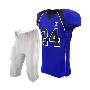 Tenue de sport, uniforme de football américain, design confortable, uniforme de football américain respirant, coupe ajustée, uniforme de football américain - Product Image 1