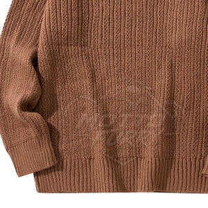 Modern <b>Men</b> Premium Quality 100% <b>Wool</b> <b>Sweater</b> Lightweight Breathable Knit Pullover Comfortable Fit <b>for</b> Winter Travel Casual - Product Image 6