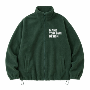 Chaqueta de Forro Polar Personalizada, OEM, ODM, Venta al Por Mayor, Cálida, Térmica, con Cierre, Marca Privada, Fábrica de Ropa al Por Mayor - Product Image 4