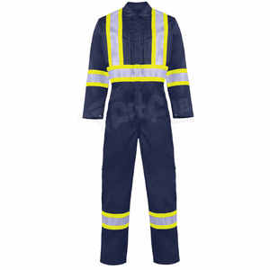 Vente en gros de vêtements de sécurité pour travailleurs de la construction veste ignifuge en nylon respirant pantalon vêtements de travail imperméables au feu - Product Image 6