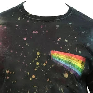 Camiseta de hombre con estampado sublimado completo, diseño colorido, transpirable, de secado rápido, para deportes, fitness, gimnasio, uso casual de verano. - Product Image 5