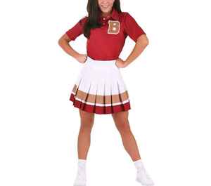 Tenue de performance pour enfants à séchage rapide, costume de danse léger pour filles, tenue de sport scolaire, uniforme de cheerleading pour enfants - Product Image 1