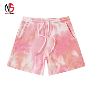 Shorts de course et de jogging pour hommes à séchage rapide, tie-dye, avec logo personnalisé, respirants et décontractés, collection NURAK 2026 – Vente chaude - Product Image 1