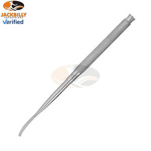 Cincel para Huesos Gardner 5R, Hoja Curva de Bisel Único de 4 mm de Ancho, Instrumento Quirúrgico de Precisión, Ortopédico, Dental, Acero Inoxidable MOL - Product Image 4