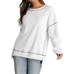Sudadera de Cuello Redondo Personalizada de Alta Calidad para Mujer, Sudadera de Felpa para Mujer, Sudadera para Mujer Talla Grande - Product Image 2