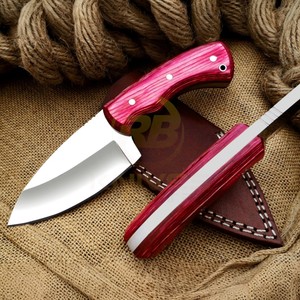 Cuchillos RB, Cuchillo de Caza y Camping de Acero al Carbono con Hoja Fija Personalizada, Mango de Resina de Espiga Completa, Garantía de 3 Años, Tamaño Personalizado OEM - Product Image 1