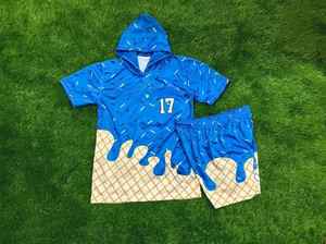 Maillot de basket-ball unisexe personnalisé de haute qualité en gros, ensemble de sublimation pour le football, impression de logo personnalisé, broderie sur le haut - Product Image 3