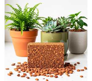 Disco de Fibra de Coco Natural Expandida, Bloque de Turba de Alta Retención de Agua para Cultivo de Plantas y Germinación de Semillas - Product Image 2