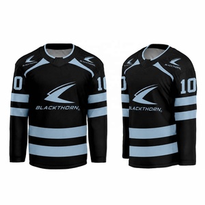 Camisetas de Hockey sobre Hielo Reversibles, Ligeras y Transpirables, 100% Poliéster, Cuello en V, Diseño a Cuadros y Camuflaje, Personalización con Nombre del Jugador, Servicio OEM - Product Image 4