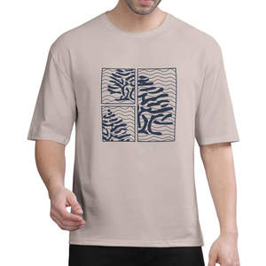 Camiseta de algodón 100% para hombre, de gramaje pesado |   Camisetas Oversize Personalizadas con Serigrafía Estilo Urbano |   2026 Calidad Premium Bajo MOQ - Product Image 1