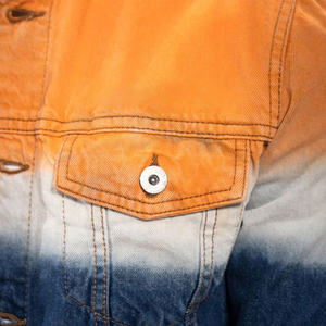 Veste en jean anti-rides pour homme, matière durable, très tendance, prix raisonnable, veste en jean pour homme - Product Image 6
