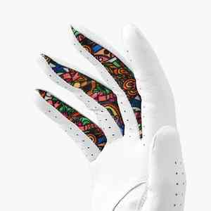 Gants de golf personnalisés 2026 du fabricant, avec logo brodé, OEM, unisexe, haute qualité, antidérapants, imperméables, protection UV - Product Image 4