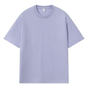 เสื้อยืดคอกลมทรงปกติ น้ำหนัก 200 กรัม ผ้าฝ้าย 100% สกรีนโลโก้ด้านหน้า แขนกลาง สไตล์ไฮสตรีท สำหรับผู้ชาย พิมพ์ลายดิจิทัล ระบายอากาศได้ดี - Product Image 4