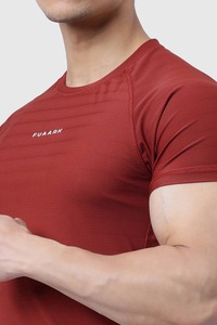 Camiseta de compresión para hombre, ropa deportiva para gimnasio, fitness, secado rápido, tela elástica, entrenamiento, camiseta deportiva, proveedor de ropa deportiva - Product Image 3