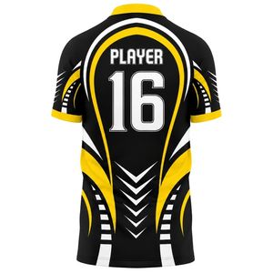 Conjunto de Camiseta de Fútbol Negra y Amarilla, Uniforme de Fútbol Premium, Ligero, Transpirable, para Entrenamiento y Partidos - Product Image 2