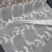 Tissu en dentelle extensible tricoté warp (Nylon/Spandex) 147 cm, léger, couleur personnalisée, qualité supérieure coréenne, pour vêtements de mariage