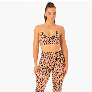 Ensemble de yoga pour femmes : leggings et soutien-gorge de sport taille haute, respirant et extensible, pour fitness, entraînement et tenue de sport - Product Image 4