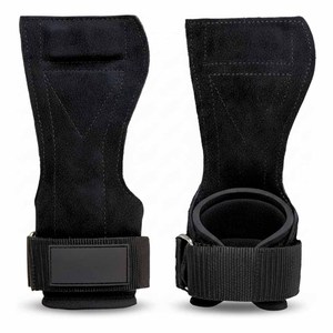 Customized Cowhide Anti-Slip Wear-Resistant Wrist Guard Hard Pull Grip for <b>Weight</b> Lifting Fitness Safety <b>Hand</b> Grip - Product Image 3