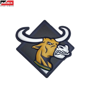 Parches de PVC con Logotipo de Goma, Personalizados, en Relieve 3D, Impermeables, con Reverso de Velcro, Precio de Fábrica, Novedad 2026 - Product Image 1