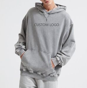Sudadera con Capucha Premium para Hombre, Resistente a la Contracción, de Algodón, Fabricante de Ropa Personalizada OEM, Marca Privada, Ropa al por Mayor - Product Image 1