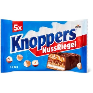 Variedad de Knoppers NussRiegel, 24 x 40g, Oblea Crujiente con Relleno de Chocolate y Avellanas, Chocolate de la Mejor Calidad - Product Image 4
