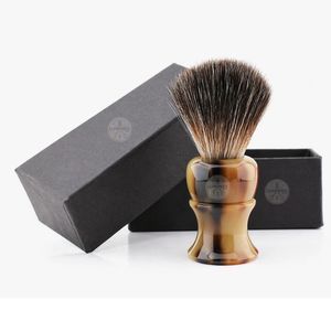 Ensemble de support pour brosse à raser Yunfeng en acier inoxydable avec manche en bois massif naturel - Product Image 4