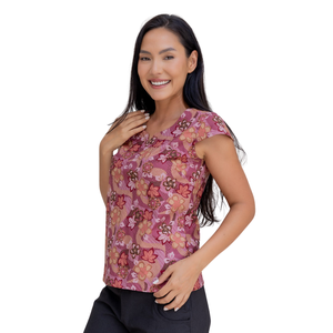 เสื้อเชิ้ตพิมพ์ลายพรีเมียมสำหรับผู้หญิง เสื้อแฟชั่นแขนยาวลำลอง - Product Image 4